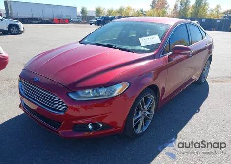 2014 Ford Fusion Titanium из США, поврежденный, VIN 3FA6P0K92ER219749